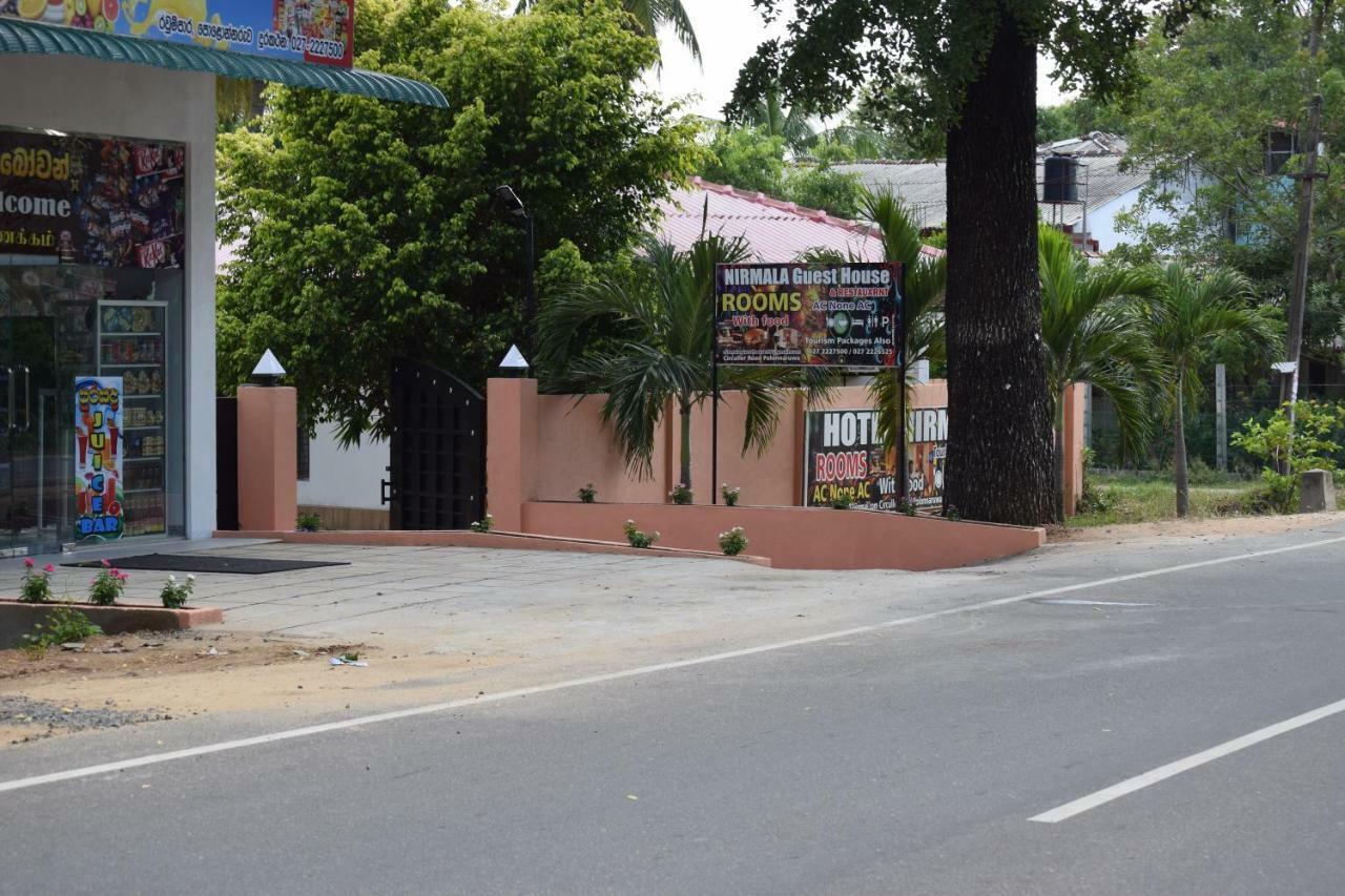 Nirmala Hotel And Restaurant Polonnaruwa Eksteriør bilde